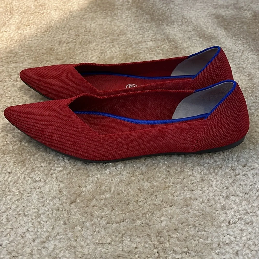 Bright Red Rothy’s - Picture 2 of 4